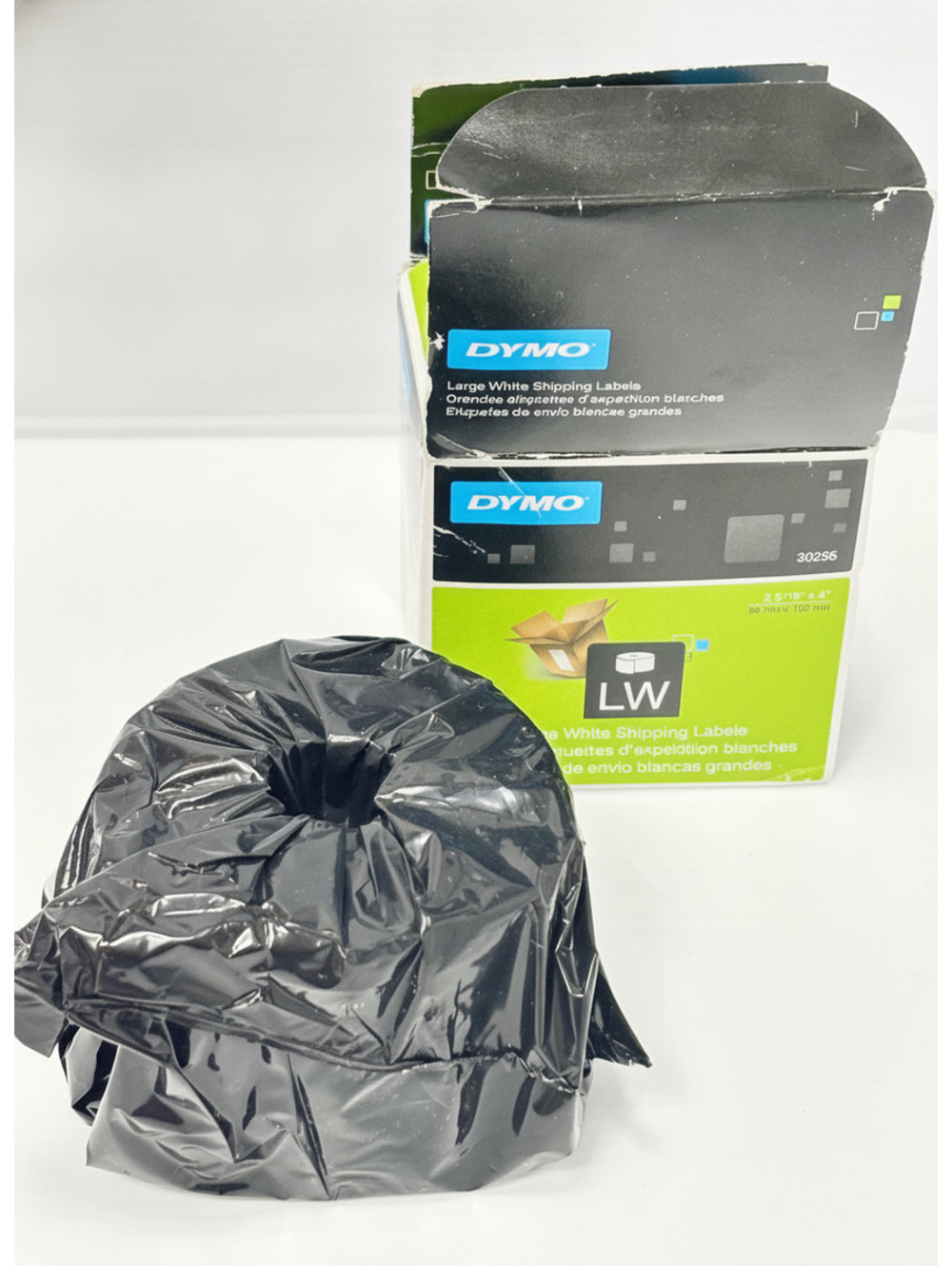 Dymo Large White Shipping Labels 2 5/16" x 4" 300 Count Roll Model 30256
